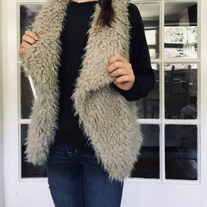 Faux Fur Kids Vest